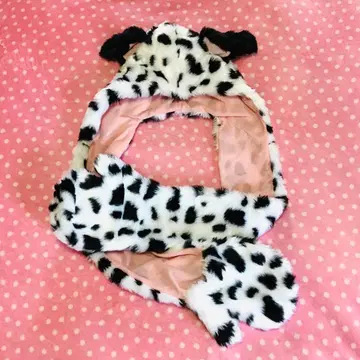 디즈니 101마리 강아지 머플러 장갑 팬캡 모자