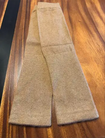 카멜 레그 워머 몽골산