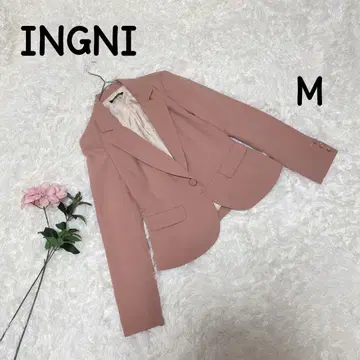 INGNI 테일러드 자켓 [ M ] 핑크 포멀 출퇴근 아우터 겉옷