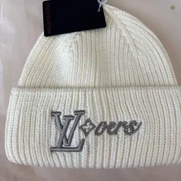 화이트 니트 모자