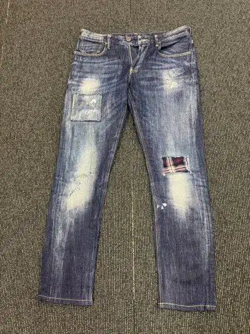 A|X J75 슬림 데님 청바지 사이즈 28