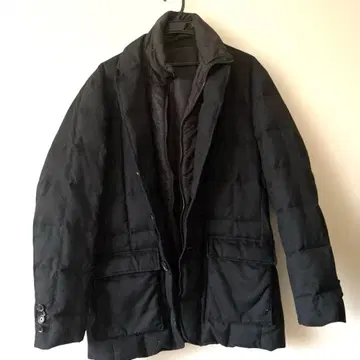 BUJINESS EXPERT 블랙 다운 자켓 L