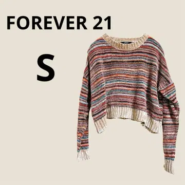 FOREVER 21 스트라이프 긴팔 니트