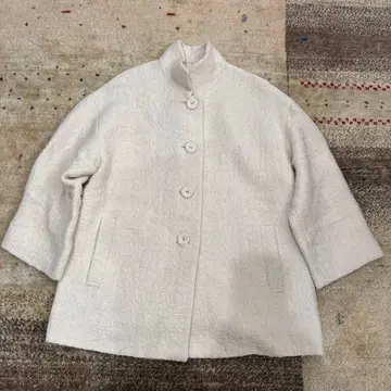 요시에 이나바 자켓 화이트