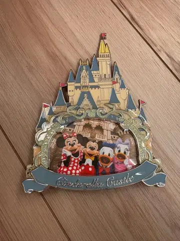 신데렐라 성 사진 프레임 디즈니랜드