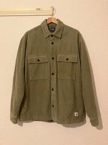 ZARA 코듀로이 자켓 남성용