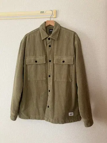 ZARA 코듀로이 자켓 남성용