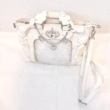 Palelfy 미니 이타백 레이스 화이트