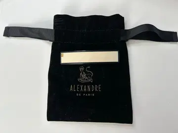 ALEXANDRE DE PARIS 헤어 클립 아이보리