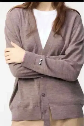 유니클로 안야 힌드마치 가디건 택 포함 새상품