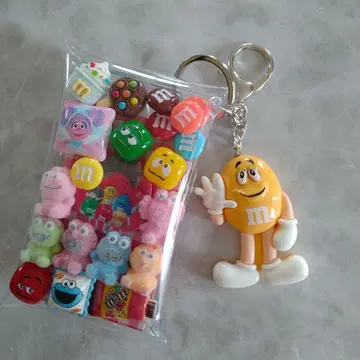 M&M's 세서미 스트릿 데코 팩 키링