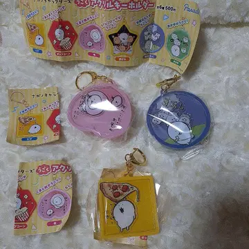 나가노 캐릭터즈 움직이는 아크릴 키링 3종 세트!