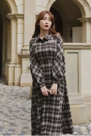 Herlipto / Marion Plaid Shirt Dress