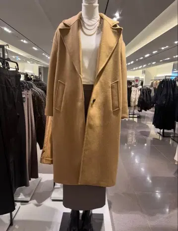 ZARA 울 오버 사이즈 코트