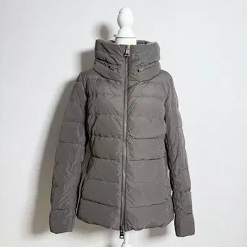 HERNO 보틀넥 다운 자켓 숏 기장 더블 지퍼 46