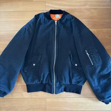 KOOKYN MA-1풍 자켓 블랙 육후