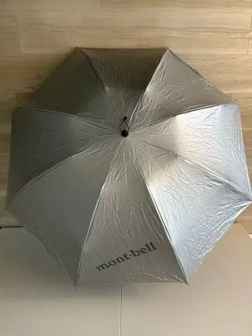 mont-bell 실버 접이식 양산 선블록 엄브렐라 55