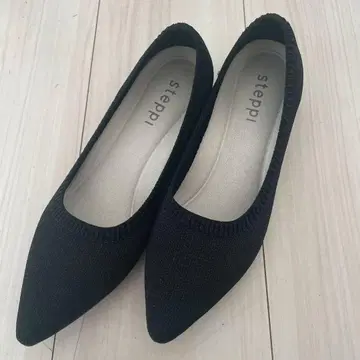 스테피 [세탁 가능/발수] 글리터 포인트 펌프스 24cm