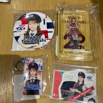타카하시 아야네 AKB48 아틀레 콜라보 캔뱃지 스티커 아크릴 키링