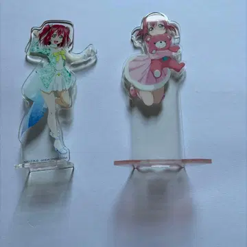 러브 라이브 선샤인 Aqours 쿠로사와 루비 아크릴 스탠드 2점 세트