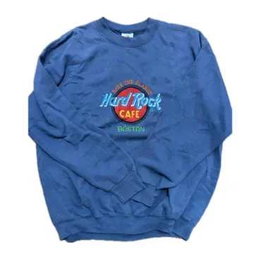 하드 록 카페 보스턴 스웨트 셔츠 X-LARGE