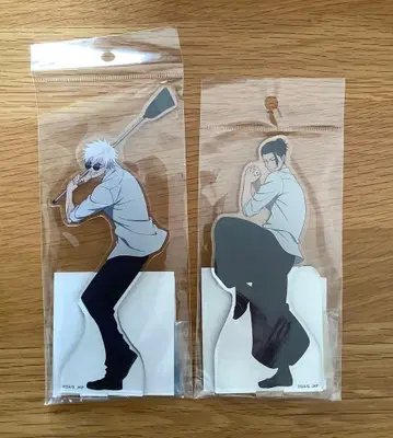 주술회전 회옥옥절 아크릴 스탠드 고죠 사토루, 게토 스구루