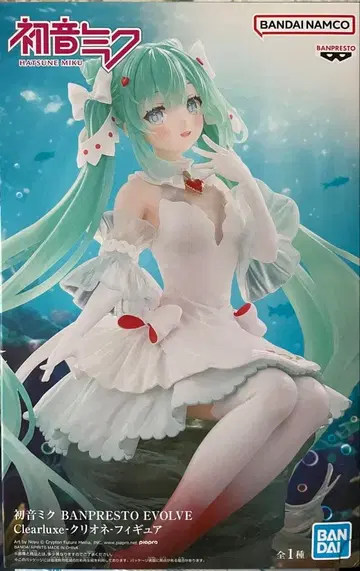 하츠네 미쿠 BANPRESTO EVOLVE Clearluce 피규어
