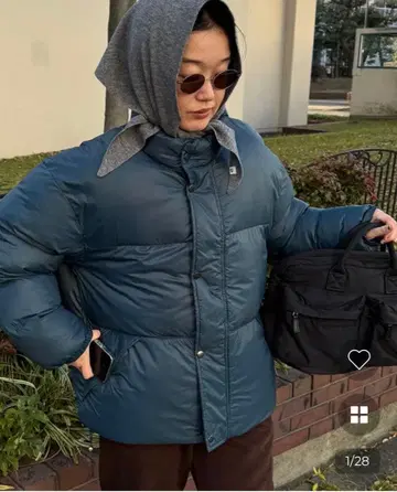 nugu poik 오버핏 패디드 점퍼