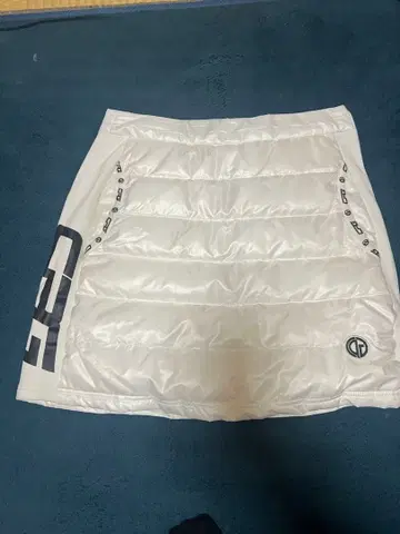 CPG 퀼팅 스커트 사이즈 2 화이트