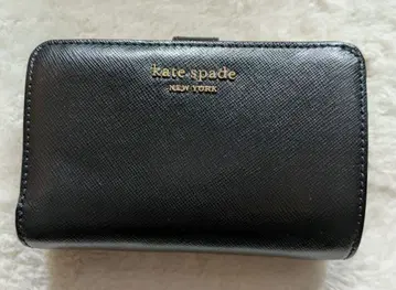 kate spade 이단 접이식 지갑 블랙