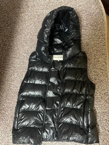 Ray BEAMS 다운 베스트 후드