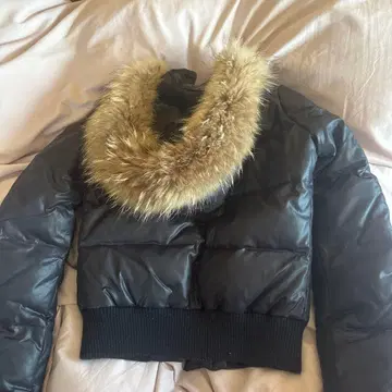 moussy 퍼 후드 다운 자켓 사이즈 2