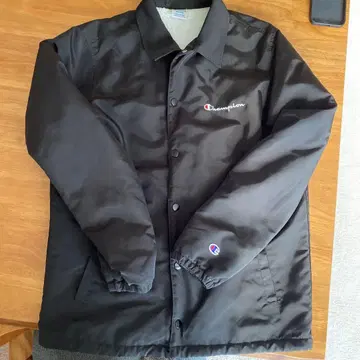 Champion 블랙 나일론 자켓 M 보아 안감