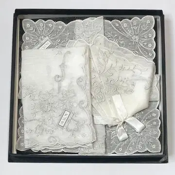 SWATOW 레이스 손수건 3종 세트