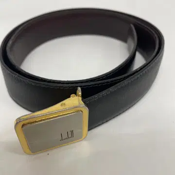 던힐 브라운 가죽 벨트 30/90 C31