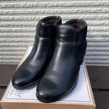 블랙 사이드 고어 부츠 LL 사이즈