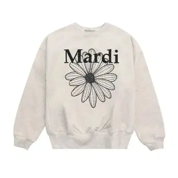 마르디메크르디/FLOWERMARDI SWEATSHIRT/맨투맨