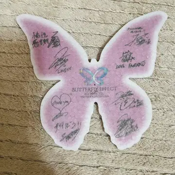 FANTASTICS 라이브 낙하물 나비 나비 사인 판타