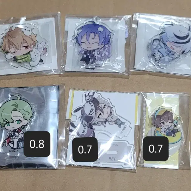 누카니발 아크릴 스탠드 케시 큐야 블레이드 올리빈 레이 에이트