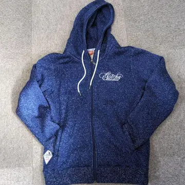 GOTCHA 다크 블루 풀 지퍼 후드티 M