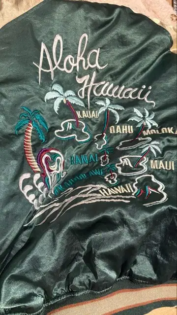 새틴 스카잔 하와이