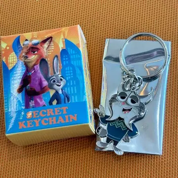 주토피아2 SECRETKEYCHAIN 시크릿 키체인 파우버트