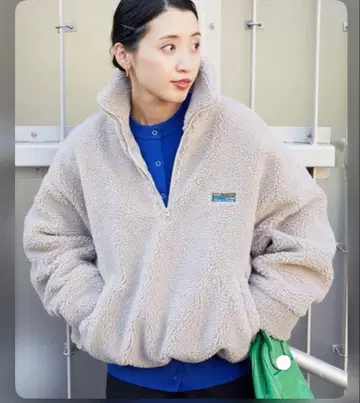 FREAK'S OUTDOORS 보아 하프 지퍼 아노락