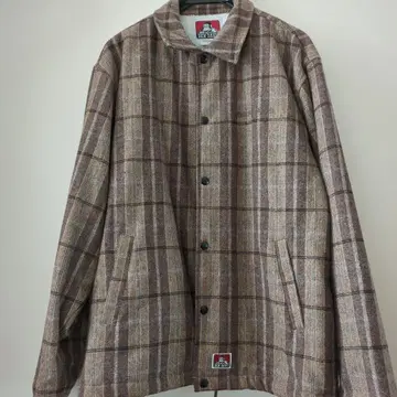 BEN DAVIS 체크 무늬 자켓 L 사이즈