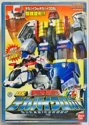 [ 특수 변형 DX 데카 바이크 로보 ] 특수전대 데카레인저