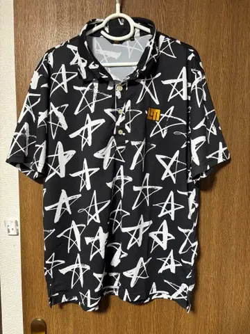 라우드마우스 LOUDMOUTH 별 패턴 피케 셔츠 XXL