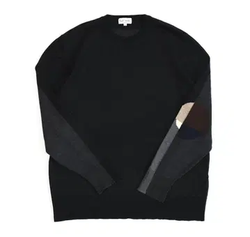 이탈리아제 폴스미스 x 로베르토 콜리나 기하학 절개 울 니트 스웨터