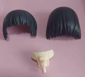 고양이 귀 메이드 사쿠라 넨도로이드돌 머리 넥 조인트 블랙 헤어