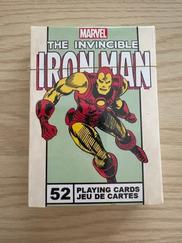미국제 아이언맨 카드놀이