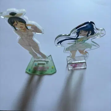 러브 라이브 선샤인 아크릴 스탠드 마츠우라 카난 2개 세트